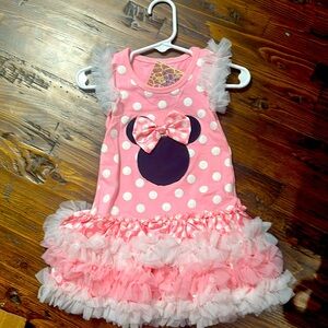 Minny Mouse ruffle dress